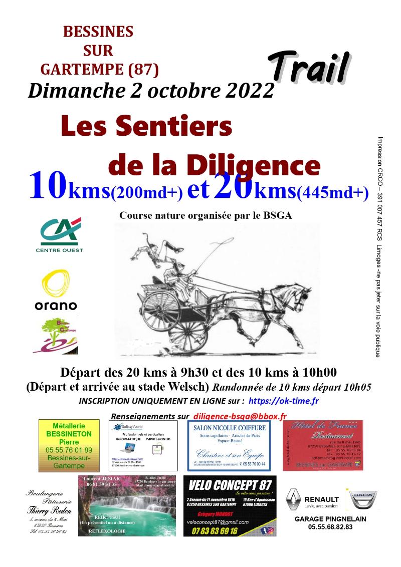 20km Les Sentiers De La Diligence Les Sentiers De La Diligence 2022