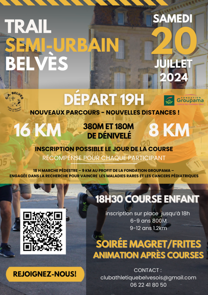 Trail semiurbain de Belvès 2024 Ok Time