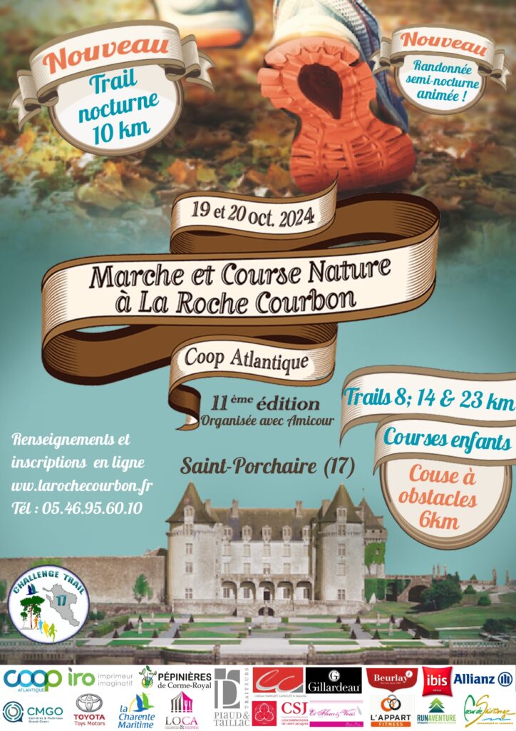 Marche et Course Nature à La Roche Courbon